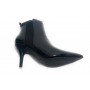 Scarpe donna ankle boot Gold&gold tc 75 in ecopelle effetto vernice colore nero D20GG24