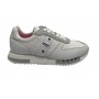 Scarpe Blauer sneaker Melrose pelle white DS23BU03 S3MELROSE02/PUN