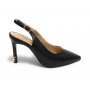 Scarpe donna décolleté Fracomina in pelle nero TC 10 DS23FR04 F723SS2004L40401