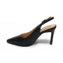Scarpe donna décolleté Fracomina in pelle nero TC 10 DS23FR04 F723SS2004L40401