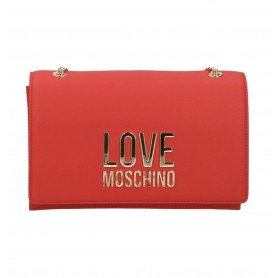 Borsa donna Love Moschino a spalla/ tracolla ecopelle rosso B24MO15 JC4099