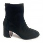 Scarpe donna ankle boot Gold&gold tc 60 in ecopelle scamosciato nero D21GG18