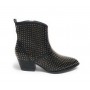 Scarpe donna ankle boot Guess Boyta ecopelle black/gold D24GU14 FL7BOYPEL10