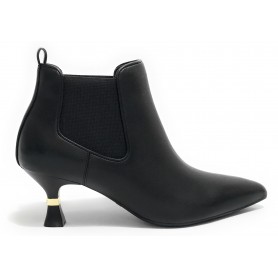 Stivaletto donna Liu-Jo  ankle boot Gaia 18 pelle nero D24LJ01 SF3175