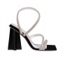 Sandalo donna Chiara Ferragni Andromeda TC100 strass argento/ nero D24CF09 CF3226 001