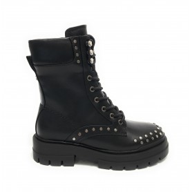 Scarpe donna Guess anfibio mod. Obette in ecopelle nero D24GU22 FL7OBTELE10