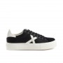 Scarpe donna Munich sneaker Rete Sky 14 suede/ tessuto nero DS21MU07 8085014