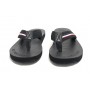 CIABATTA UOMO US POLO ZANTE INFRADITO IN TESSUTO/ GOMMA COLORE BLACK US19UP28