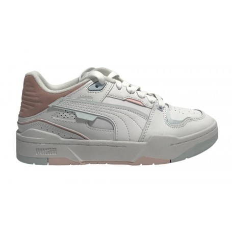Scarpe Puma sneaker Slipstream BBall Jr white/ icy blue/ frosty pink Z24PU01 394334_04