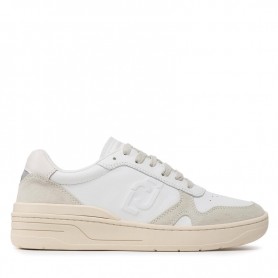 Scarpe uomo Liu-Jo sneakers Walker 01 in pelle/ suede bianco U24LJ01 7B3001