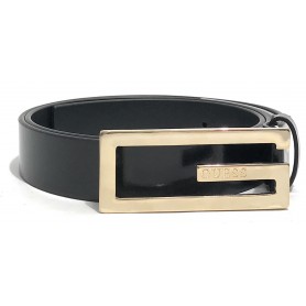 Cinta uomo Guess adjustable belt in pelle nero C24GU35 BW7772P3430