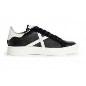 Scarpe Munich sneaker Rete 81 in pelle nero uomo U24MU18 8080081