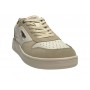 Sneaker Aeronautica Militare in ecopelle white/ suede beige U24AR08 232SC235