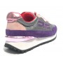 Scarpe donna Fornarina sneaker running Urraca in pelle/ nylon purple D24FN09