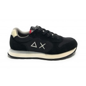 Scarpe Sun68 sneaker Boy's Tom solid suede/ nylon nero Z24SU01 Z43301T