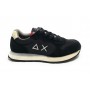 Scarpe Sun68 sneaker Boy's Tom solid suede/ nylon nero Z24SU01 Z43301T