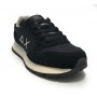 Scarpe Sun68 sneaker Boy's Tom solid suede/ nylon nero Z24SU01 Z43301T