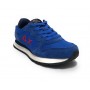 Scarpe Sun68 sneaker Boy's Tom solid suede/ nylon blu royal Z24SU05 Z43301T