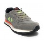 Sun68 sneaker Boy's Tom fluo suede/ nylon grigio medio Z24SU07 Z43302T