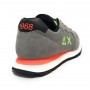 Sun68 sneaker Boy's Tom fluo suede/ nylon grigio medio Z24SU07 Z43302T