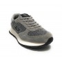 Sneaker Sun68 Girl's Ally glitter teen mesh/ suede grigio medio Z24SU13 Z43404T