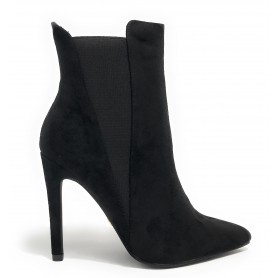 Scarpe donna Gold&gold stivaletto tc 100 ecosuede nero D24GG19 GD848