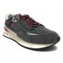 Scarpe  sneaker Winch Punch 021 suede/ nylon gray/ red U24NS04