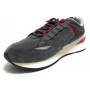 Scarpe  sneaker Winch Punch 021 suede/ nylon gray/ red U24NS04