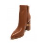 Scarpe donna Guess stivaletto a punta Edite in pelle cognac D22GU20 FL7EDILEA10