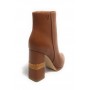 Scarpe donna Guess stivaletto a punta Edite in pelle cognac D22GU20 FL7EDILEA10