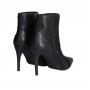 Stivaletto donna Liu-Jo ankle boot Vickie 148 nero con strass D24LJ23 SF3143