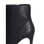 Stivaletto donna Liu-Jo ankle boot Vickie 148 nero con strass D24LJ23 SF3143