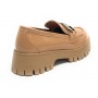 Scarpe donna mocassino Gold&gold vernice Beige D24GG29 GR417