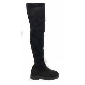 Scarpe donna Gold&gold stivale tessuto nero D24GG33 GR412