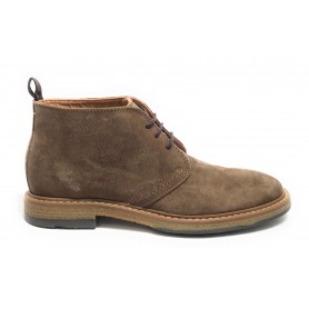 Polacchino uomo  in pelle scamosciata taupe U24EL08 1006