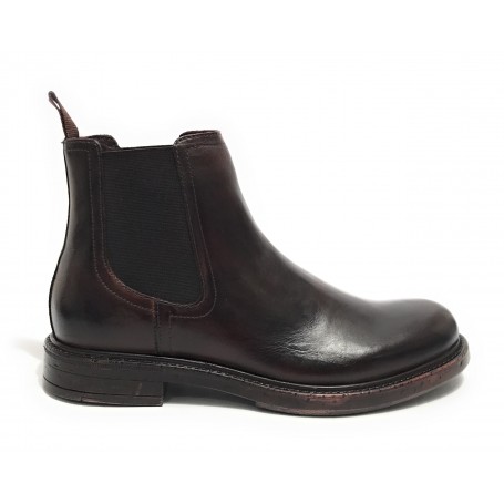 Stivaletto beatles uomo Elite in pelle dark brown U24EL06 1399