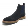 Stivaletto beatles uomo Elite in pelle scamosciata navy blu U24EL11 1008