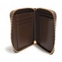 Portafoglio donna Fracomina zip around wallet marrone ecopelle AS23FR01 FA23SB700411S5-091