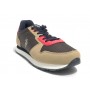 Scarpe US Polo sneaker Nobik 011 ecosuede beige/ nylon brown Z24UP03