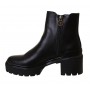 Scarpe donna stivaletto con tacco US Polo Haley 002 in ecopelle nero D24UP04