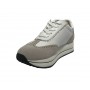 Scarpe Love Moschino sneaker in pelle/ scamosciato bianco DS24MO01 JA15064