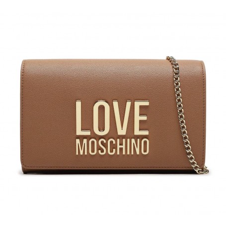Borsa donna Love Moschino tracolla in ecopelle cammello BS24MO18 JC4127