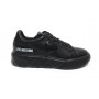 Scarpe Love Moschino sneaker in pelle nero DS24MO03 JA15014