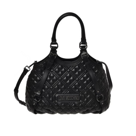 Borsa donna Love Moschino a mano/ tracolla trapuntata nero BS24MO27 JC4010
