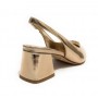 Décolleté Guess a punta Zanda tc 55 pelle oro DS24GU27 FLPZANPAT05