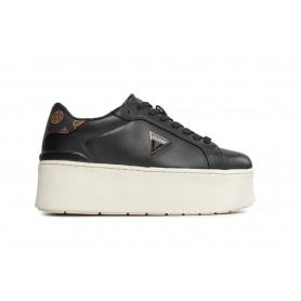 Scarpe donna sneaker platform Guess Willen in pelle black DS24GU30 FLPWLLELE12