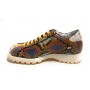 Scarpe uomo Harris sneaker pelle pregiata suffron multicolore / marmorizzato U17HA177