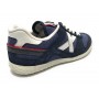 Scarpe Munich sneaker Goal in pelle scamosciata / tessuto blu US24MU04 1582