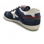 Scarpe Munich sneaker Goal in pelle scamosciata / tessuto blu US24MU04 1582