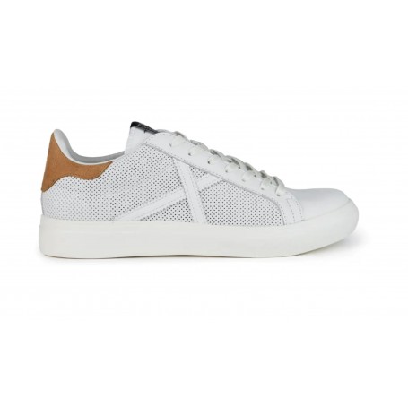 Scarpe Munich sneaker Rete 94 in pelle bianco uomo US24MU09 8080094